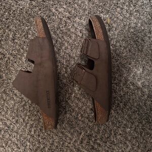 Birkenstock Men's Dark Brown Sandals